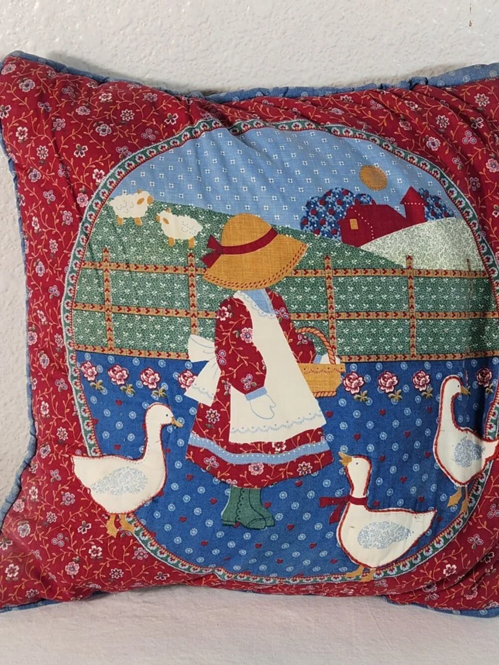 Good condition with normal wear.  No rips, stains or strong odors.  Note right s